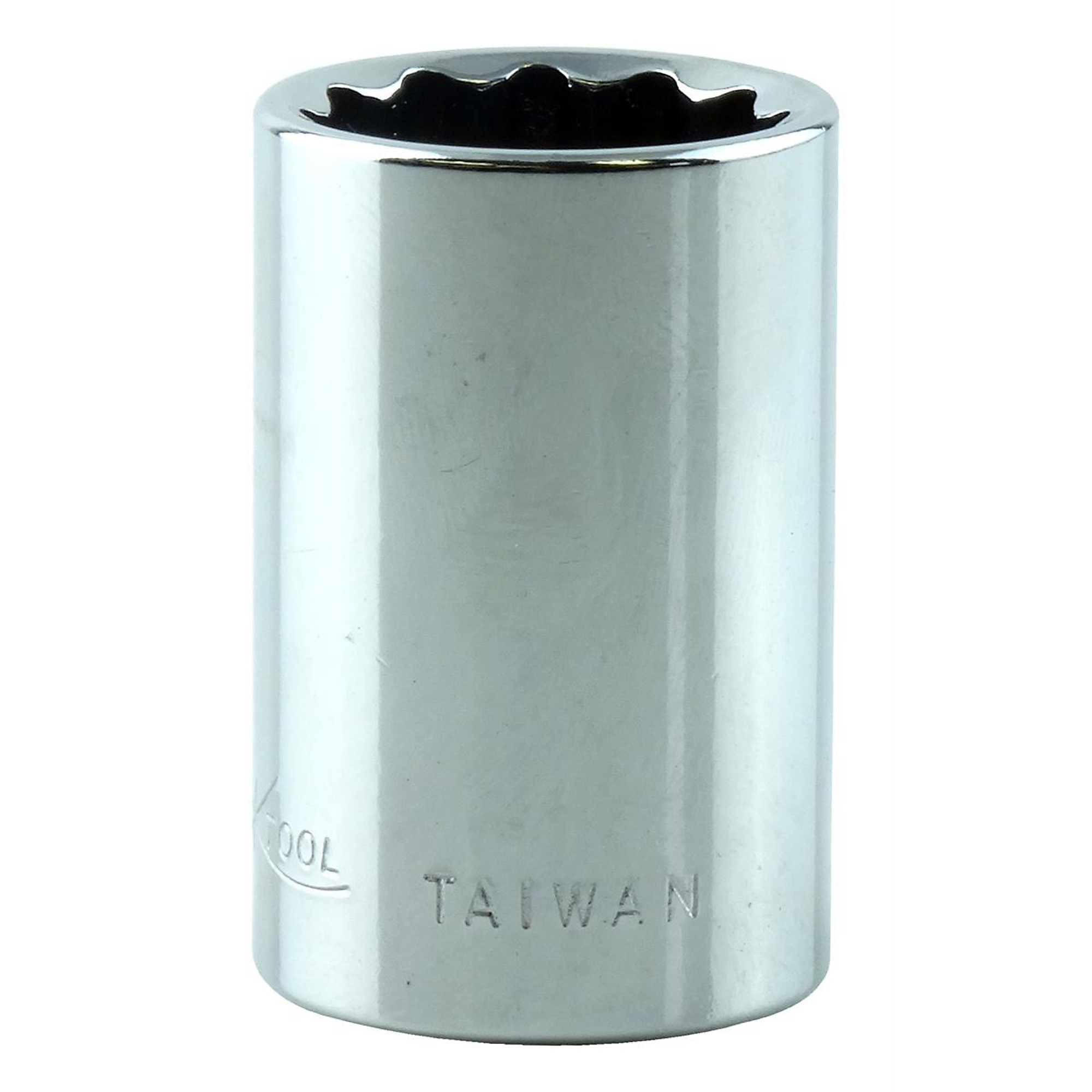 K Tool International 12mm 12-Point Short Socket — 3/8in. Drive, Chrome Vanadium Steel, Model# KTI27512